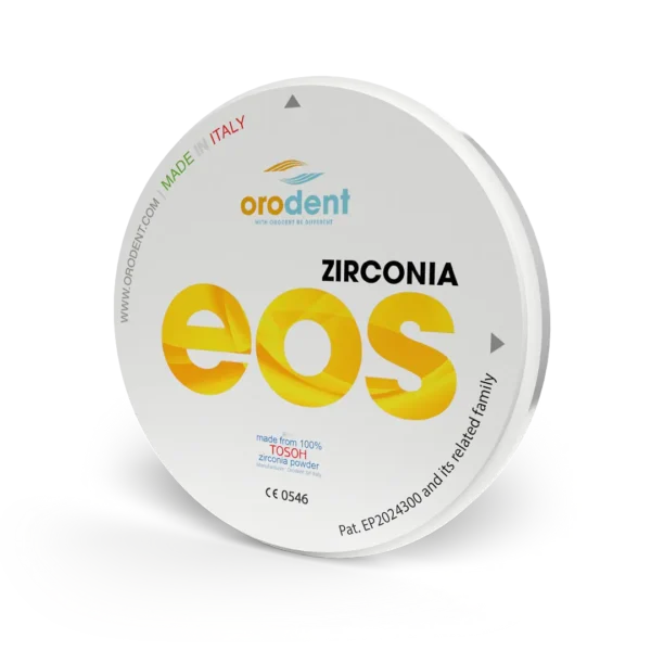 Zirconia Orodent Eos 900/1100 MPa (SIZE18)